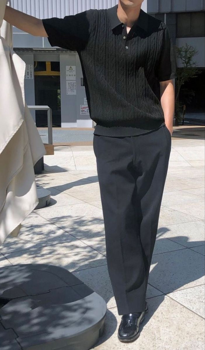 Classic wide leg pants